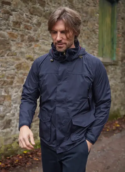 Culloden Waterproof Jacket in Navy